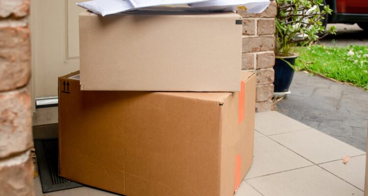 Packages-at-door-package-theft-prevention